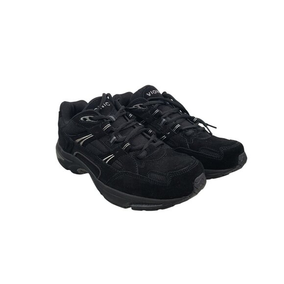 Vionic Women's 23 Walk Classic Sneaker in Black Suede - Size US 9.5 WIDE‎ - Picture 1 of 9